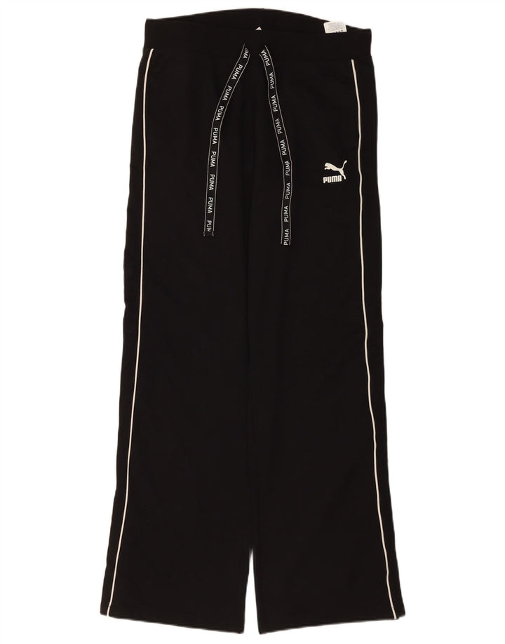 Puma Pantalon de survêtement pour femme UK 12 Medium Noir Coton