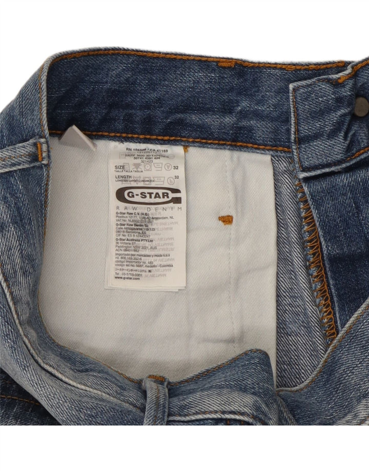 G-Star Jean droit homme W32 L29 bleu coton