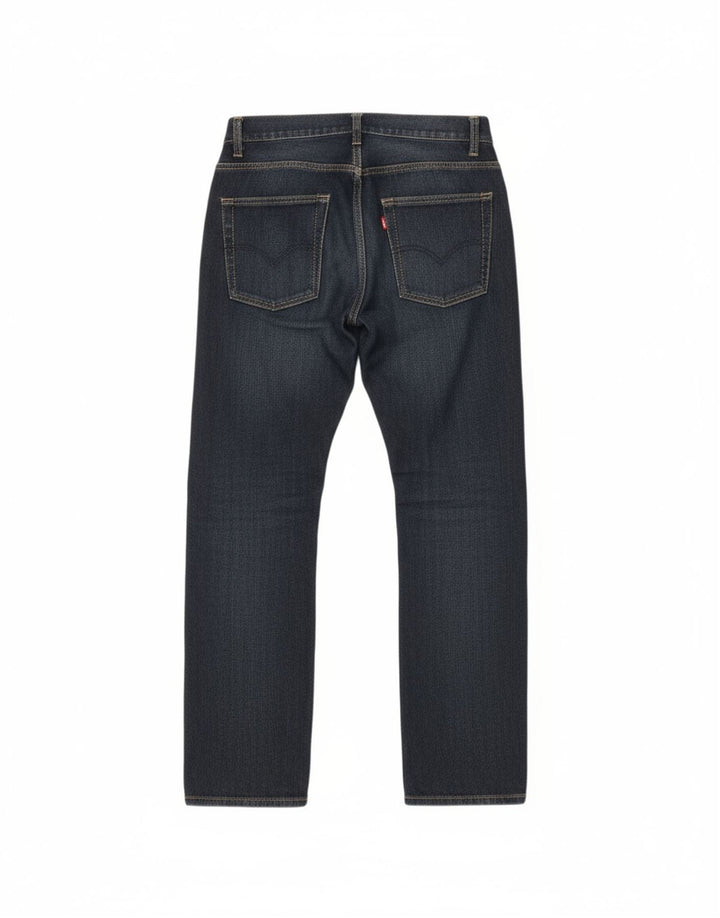 LEVI'S Boys The Knit Straight Jeans 15-16 Years W28 L28 Blue Cotton