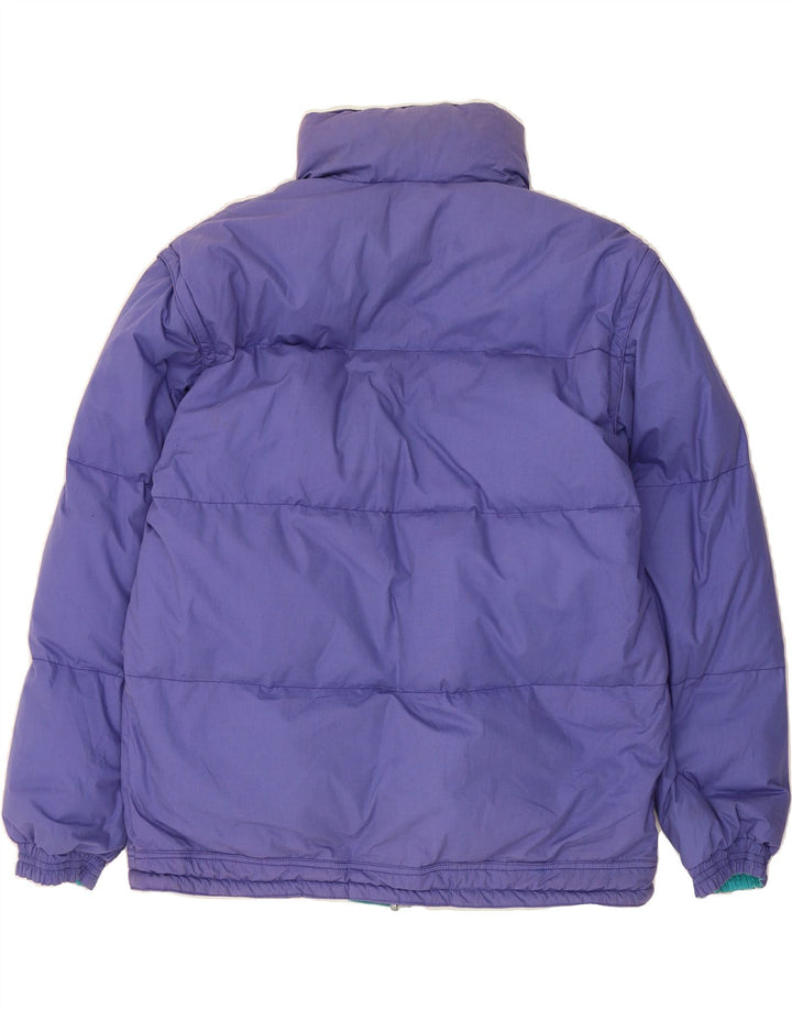 MC KEES Mens Reversible Padded Jacket UK 40 Large Blue Polyester Vintage Mc Kees and Second-Hand Mc Kees from Messina Hembry 