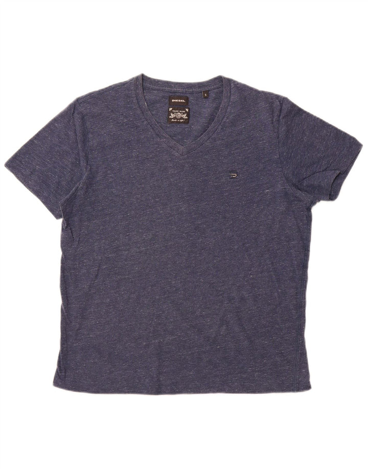 DIESEL T-Shirt Homme Top Small Bleu Marine Moucheté
