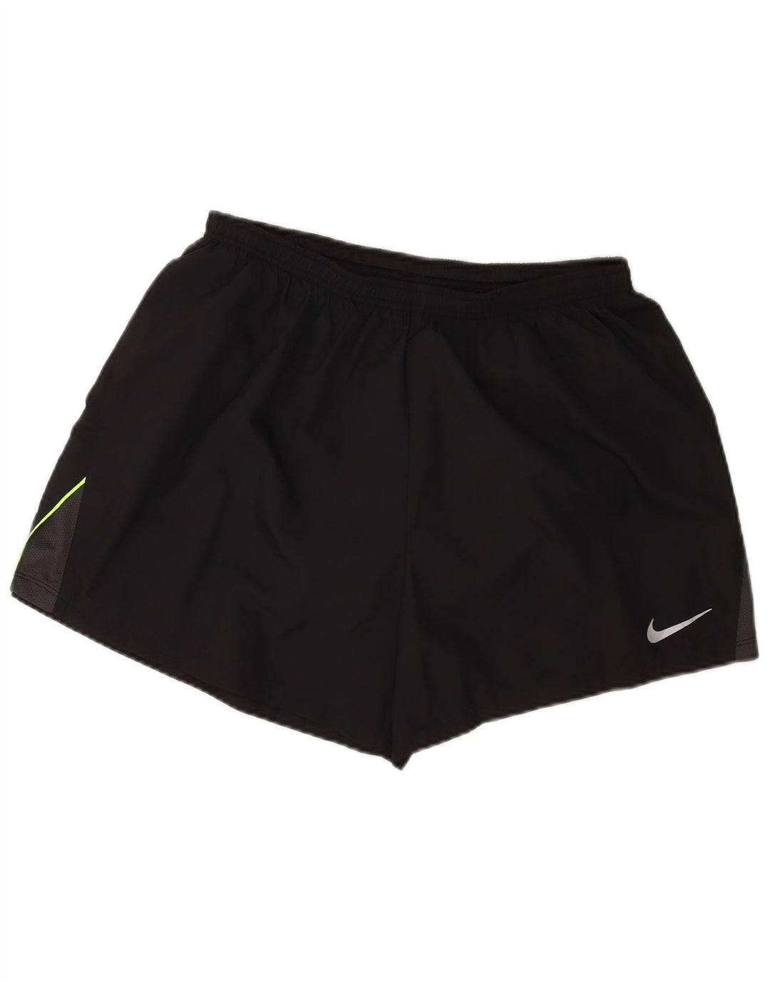 Nike Short de sport pour homme 2XL en polyester color block noir