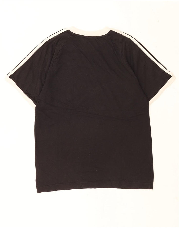 Adidas T-Shirt Homme Haut Petit Coton Noir