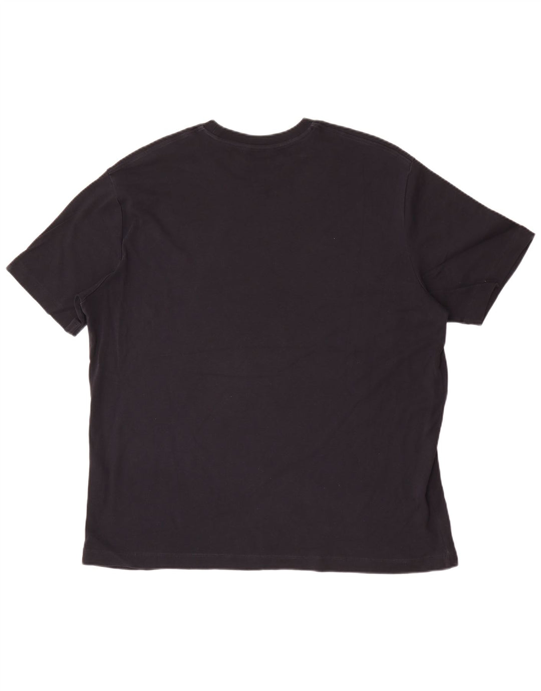 Massimo Dutti T-Shirt Homme Top 2XL Bleu Marine Coton