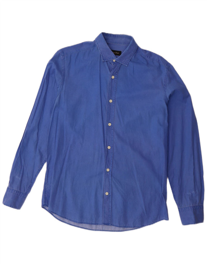 Massimo Dutti Chemise Homme Bleu Moyen