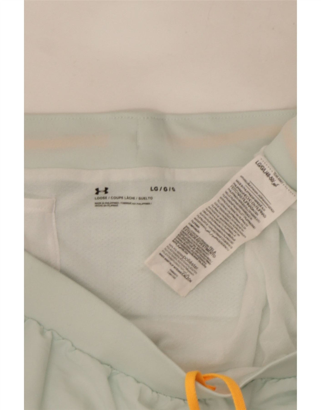 UNDER ARMOUR Short de sport pour femme UK 14 Large Bleu Polyester