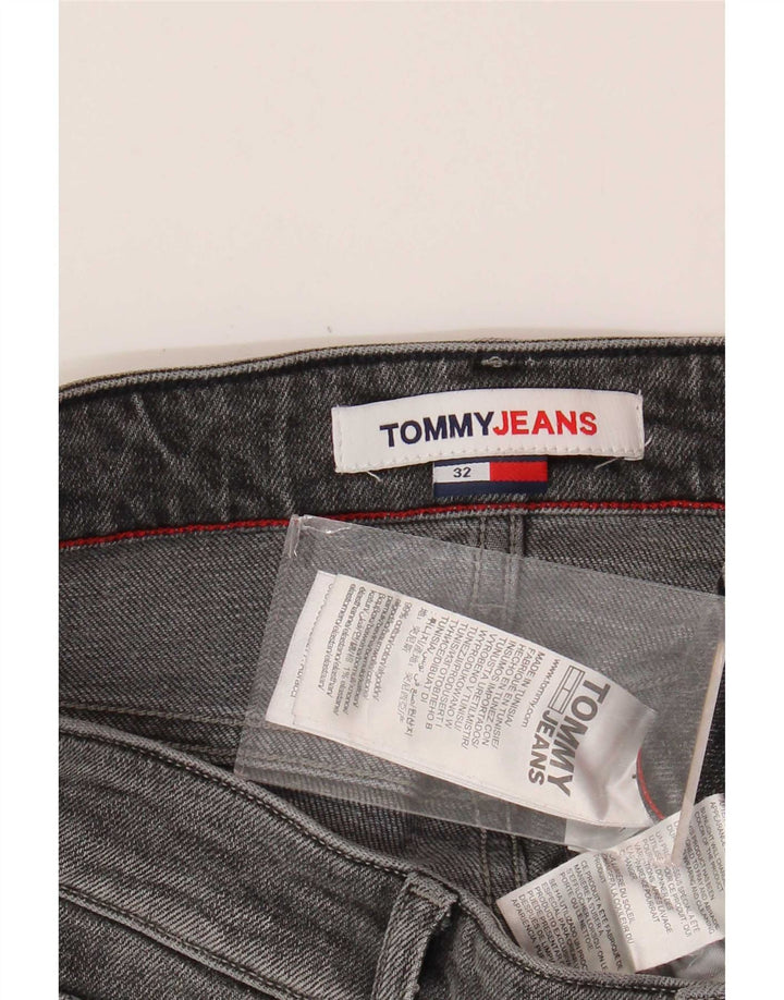 Tommy Hilfiger Short en Jean W32 Homme Gris Moyen Coton