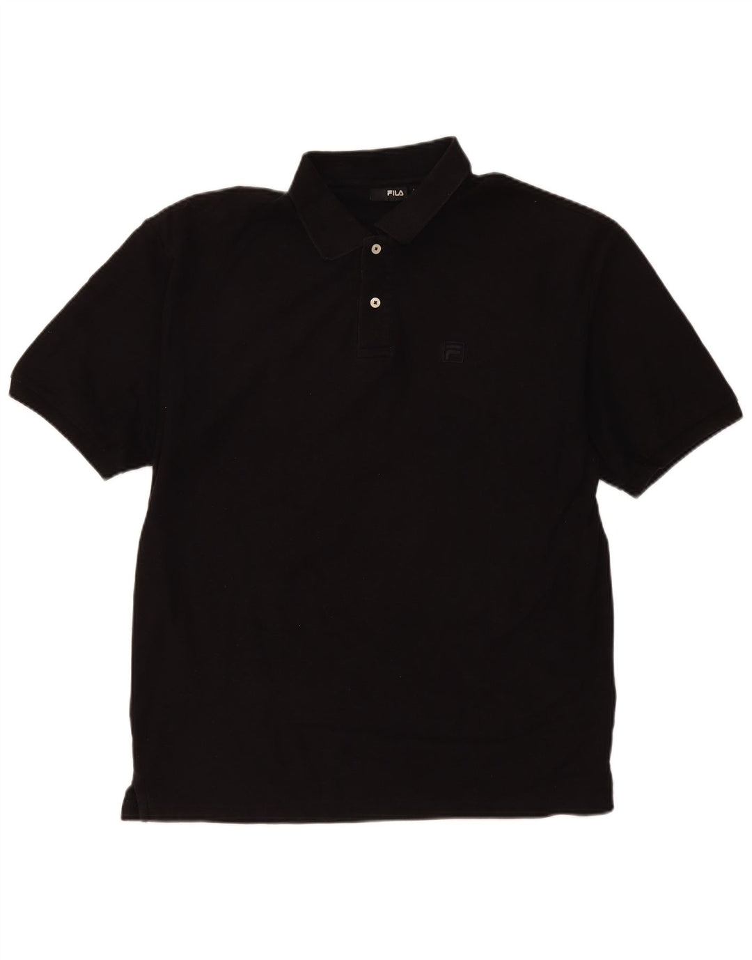 Fila Polo Homme XL Noir Coton
