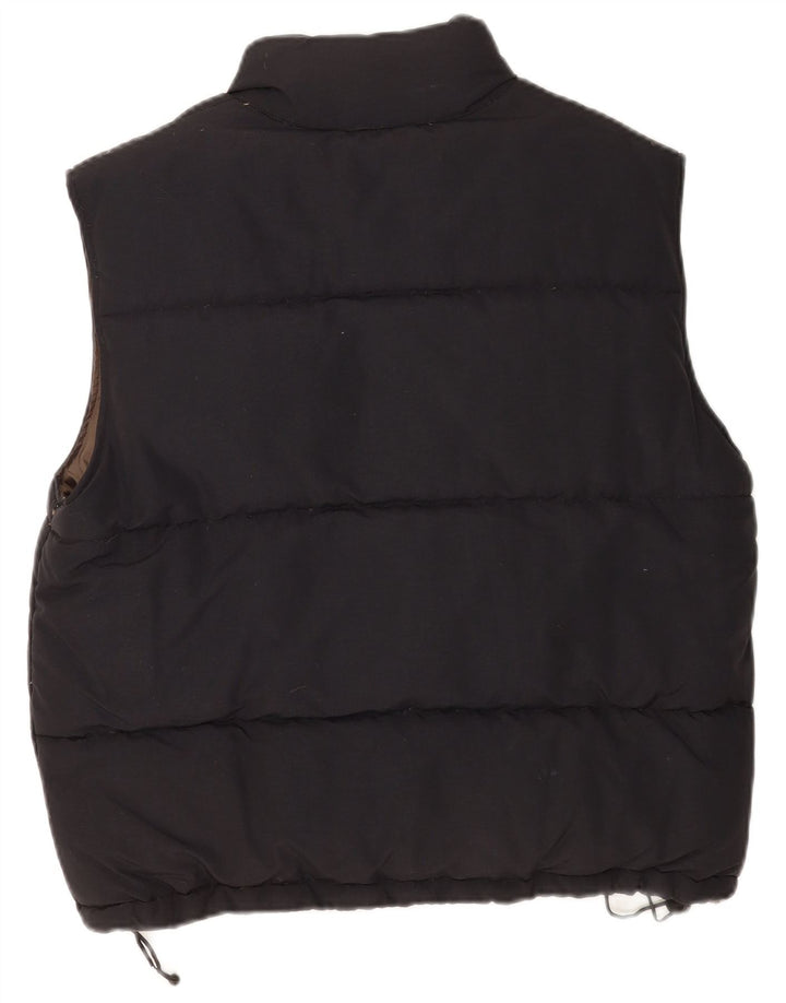 Kenvelo Gilet rembourré pour homme UK 38 Medium Noir Nylon