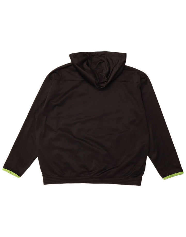 CHAMPION Veste de survêtement à capuche pour homme XL Noir Polyester