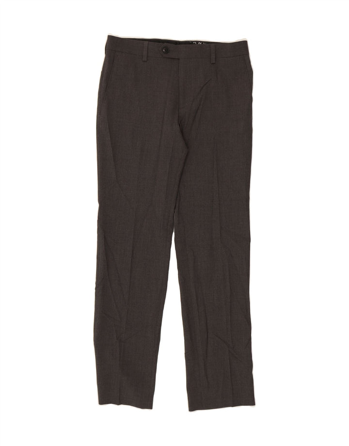 DKNY Boys Suit Trousers 11-12 Years W26 L26 Grey Vintage Dkny and Second-Hand Dkny from Messina Hembry 
