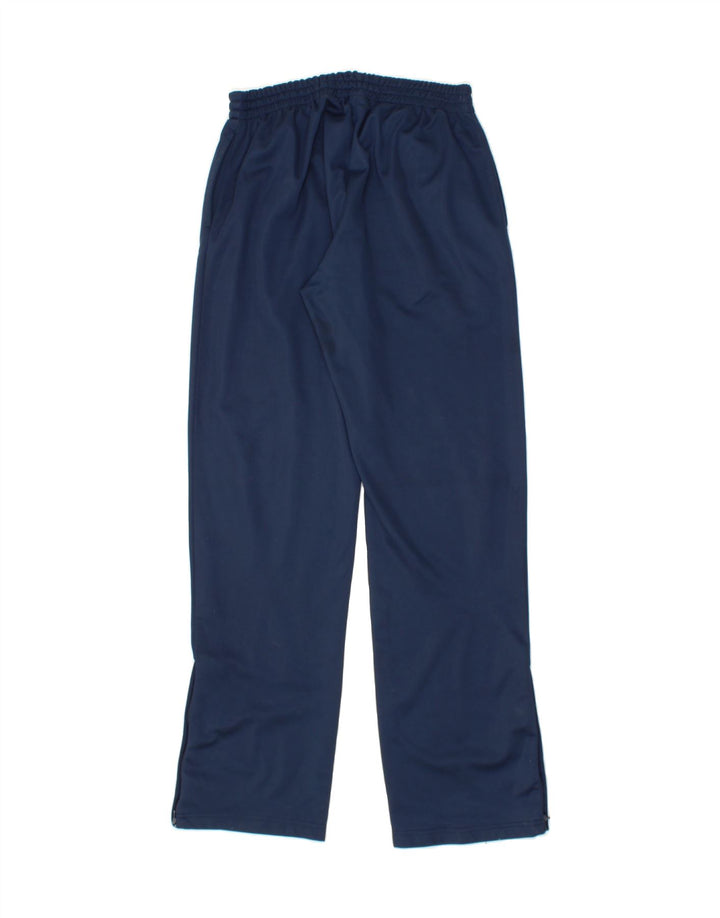 ASICS Womens Tracksuit Trousers Large  Navy Blue Polyester Vintage Asics and Second-Hand Asics from Messina Hembry 