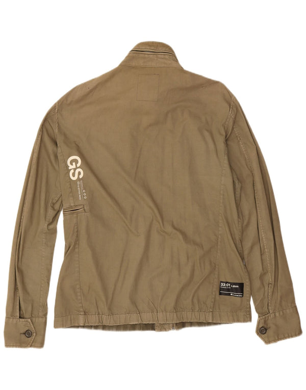 G-Star Veste militaire graphique pour homme UK 42 XL Kaki Coton