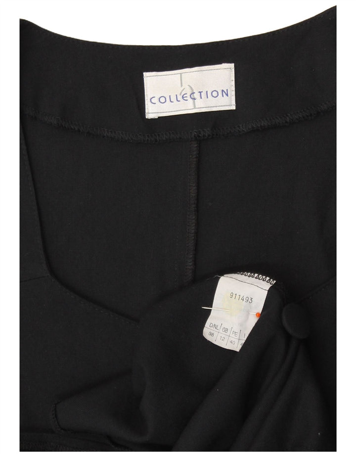 Collection Robe Chemise Femme UK 42 Medium Noir Viscose