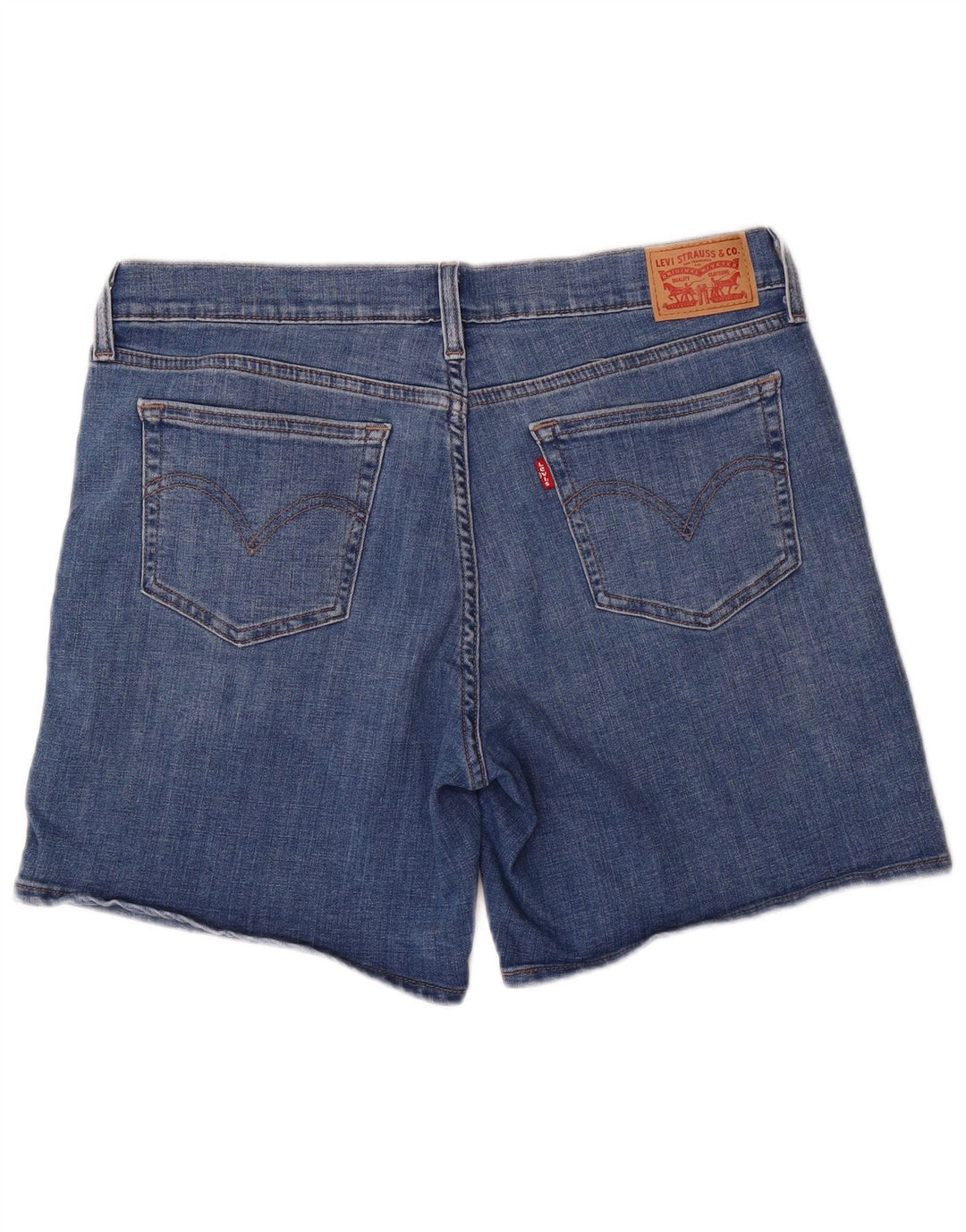 Levi's Short en Jean W30 Femme Bleu Moyen Coton