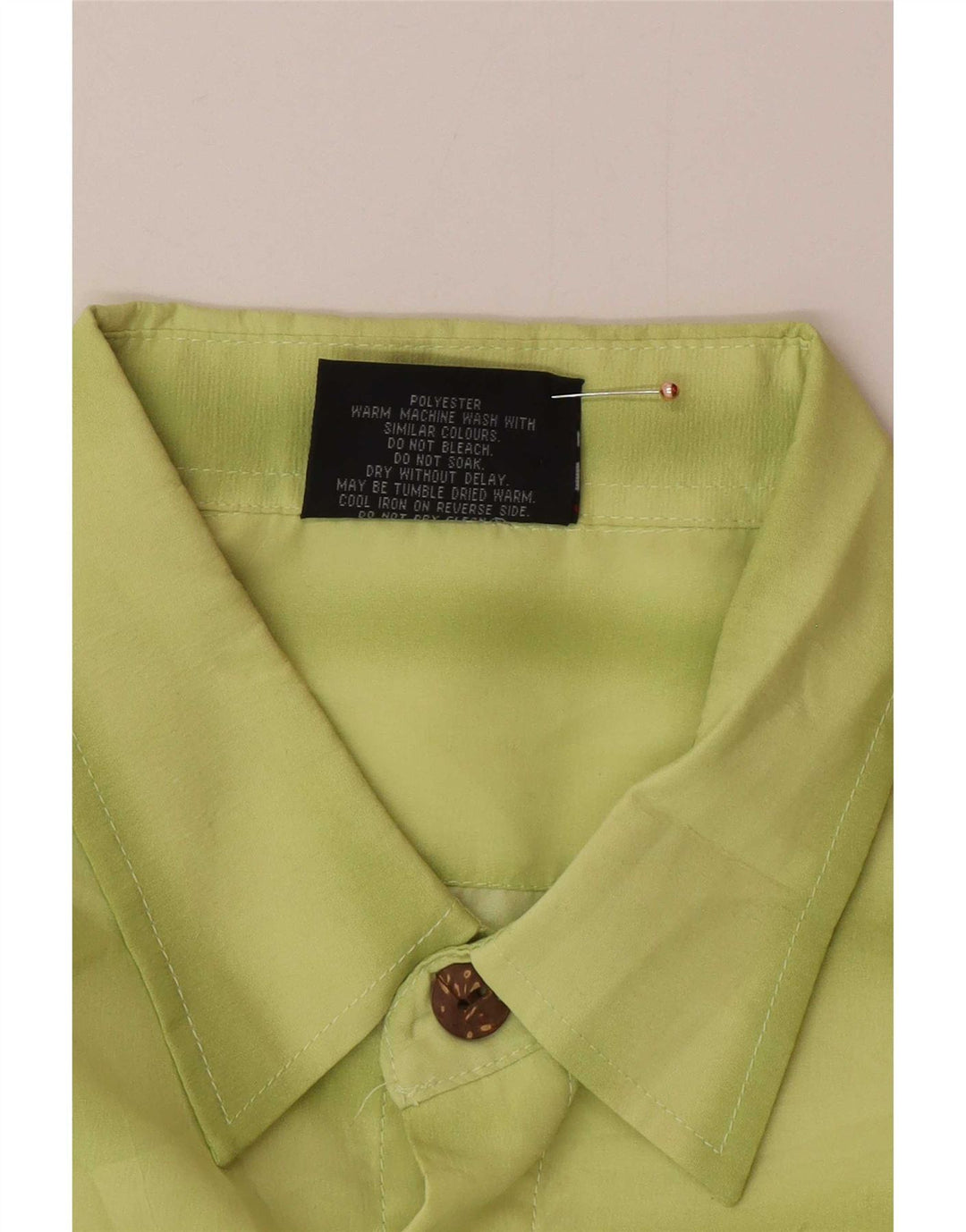 Lowes Chemise graphique à manches courtes pour hommes Grand vert Polyester hawaïen