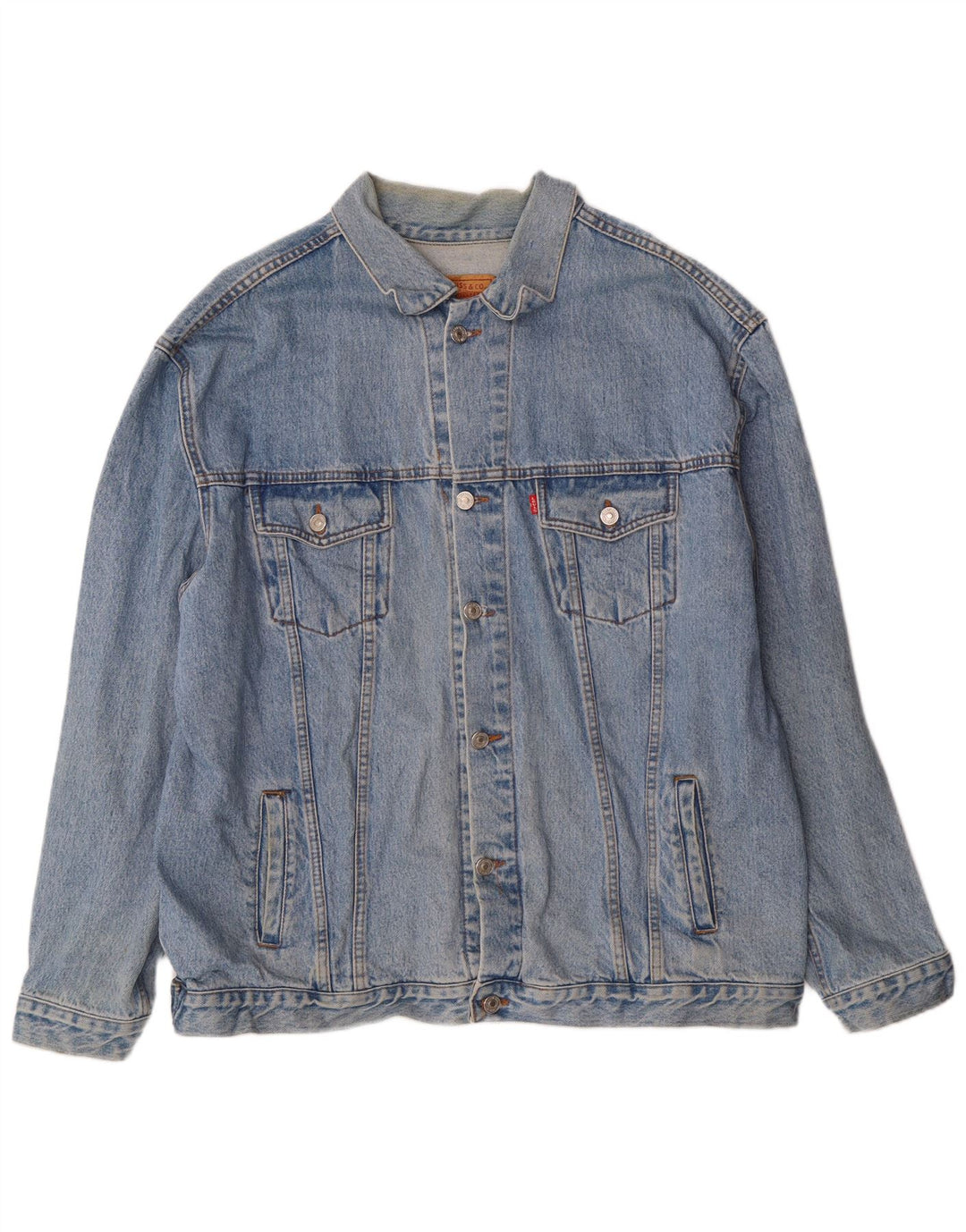 Levi's Veste en Jean 501 Homme Bleu 42 XL