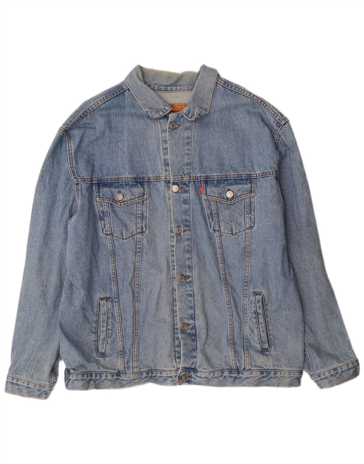 Levi's Veste en Jean 501 Homme Bleu 42 XL