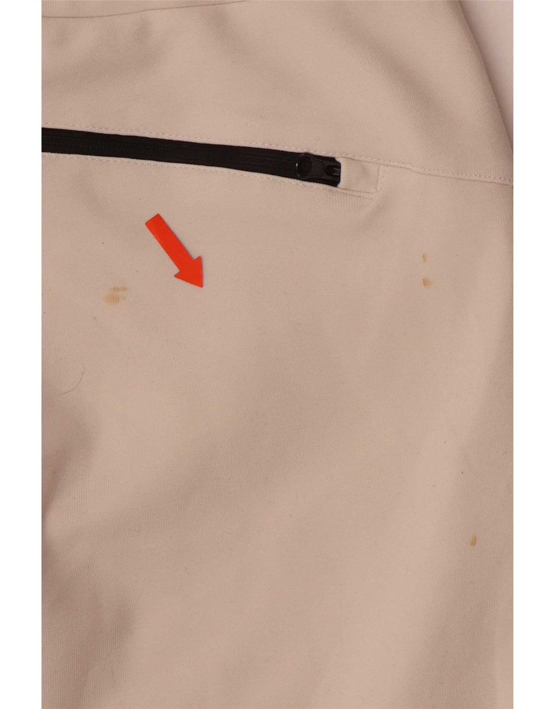Pantalon De Survêtement Zara Homme Blanc Moyen Polyester