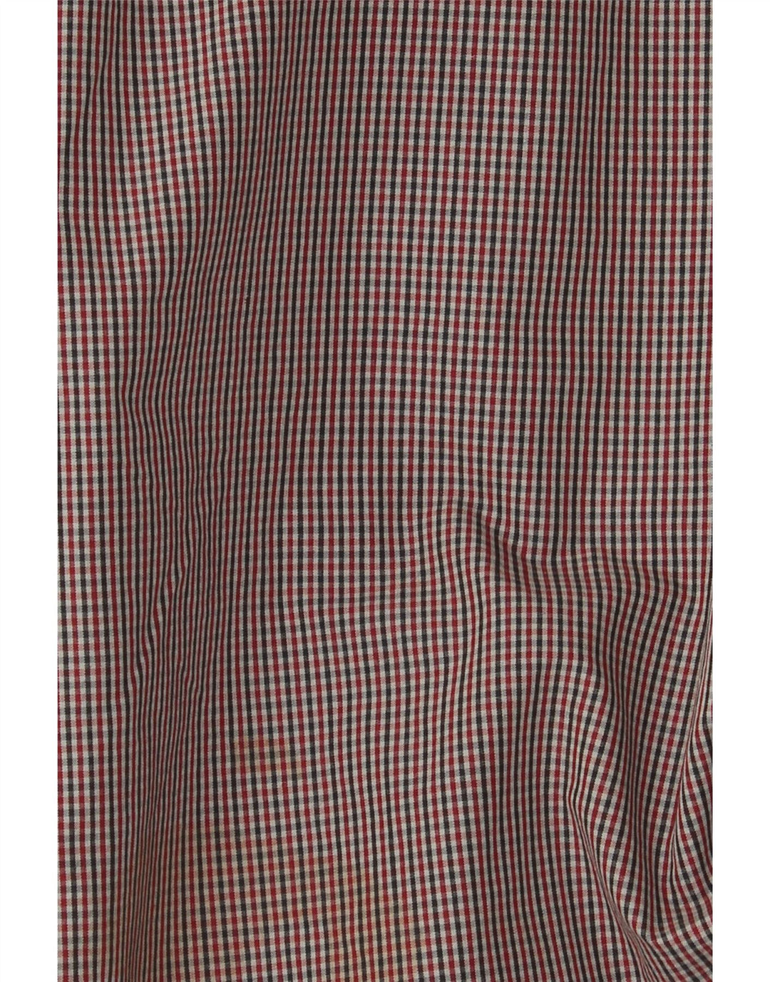 Quiksilver Veste Bomber Homme UK 42 XL Rouge Vichy Coton