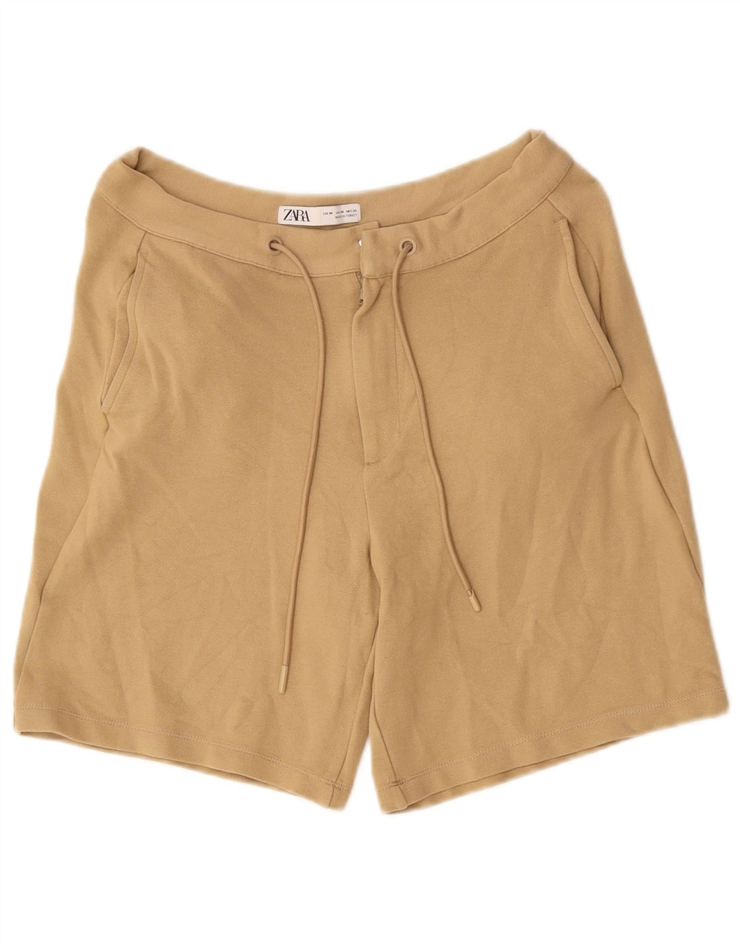 Zara Femme Short Chino Moyen W31 Beige Viscose