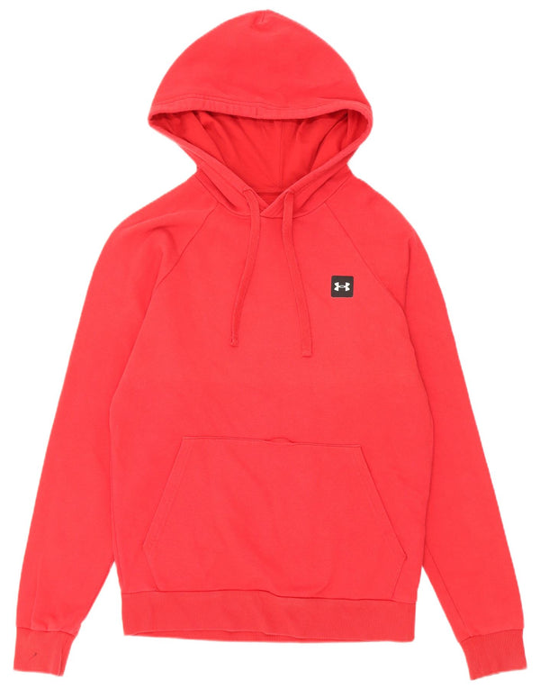 Under Armour Sweat à capuche pour homme XS Rouge Coton