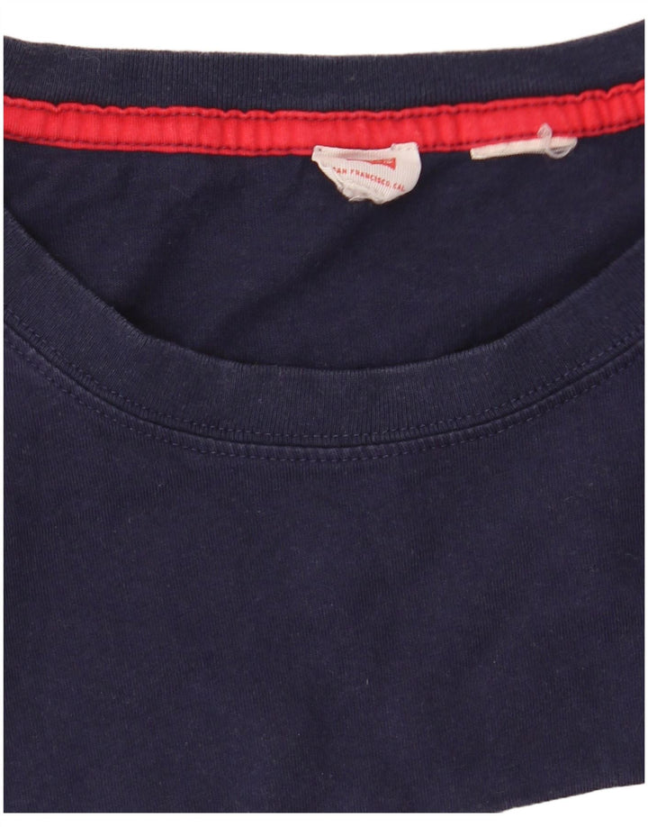 LEVI'S T-Shirt Crop Graphique Femme EU 40 Moyen Multicolore