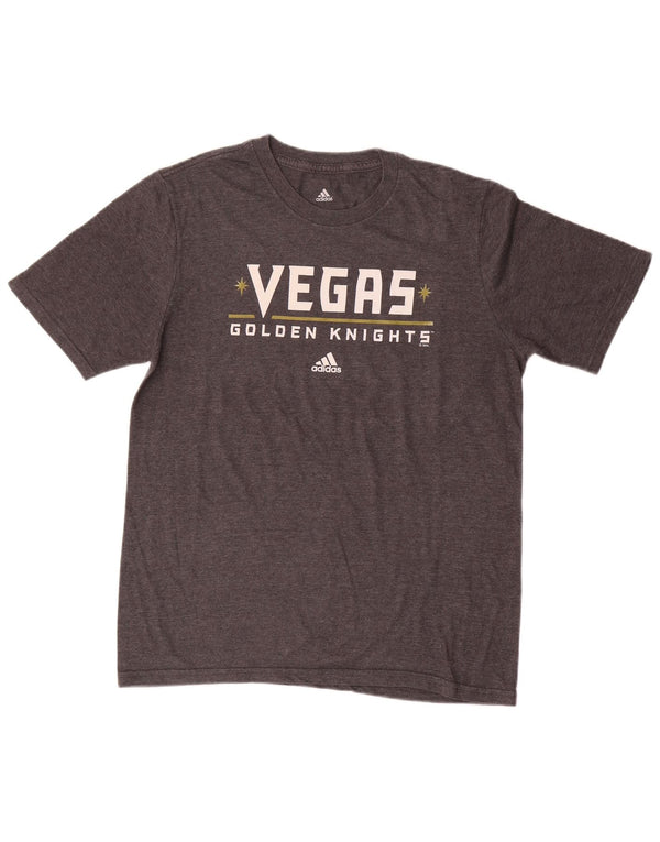 Adidas Garçons Vegas Golden Knights T-Shirt Graphique Top 15-16 Ans XL Gris