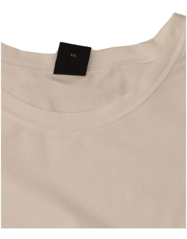 Hugo Boss T-Shirt Homme Haut 2XL Blanc