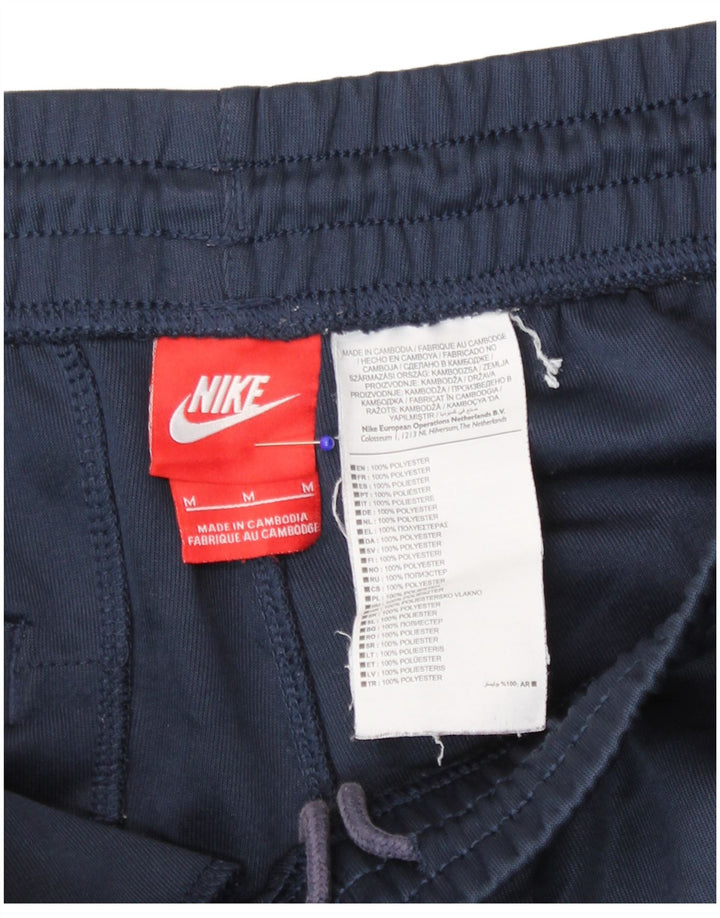 Nike Short de sport pour homme en polyester color block bleu marine moyen