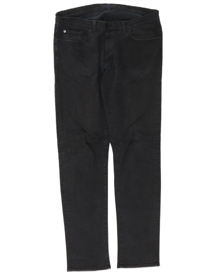Trussardi Jean Slim W36 L34 Noir Coton Homme