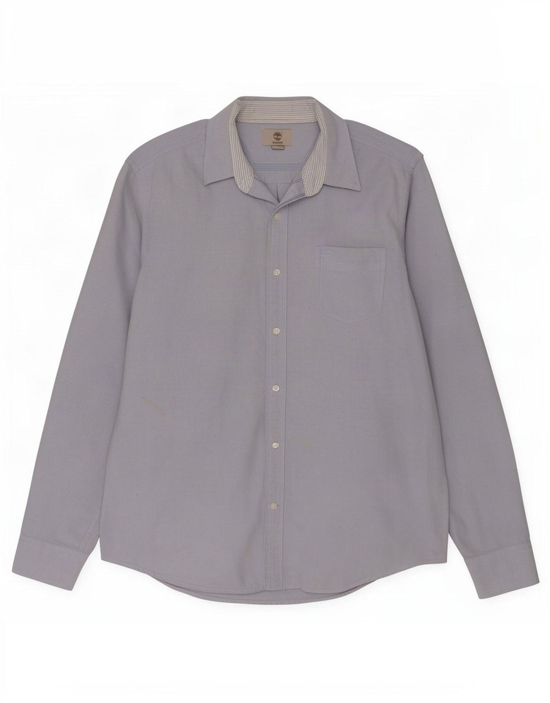 Timberland Chemise Regular Fit Homme Bleu Moyen Coton