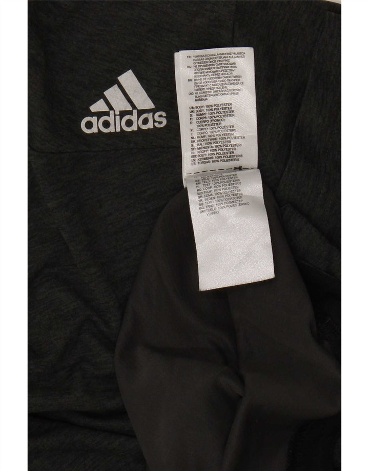 Adidas Homme Climachill T-Shirt Top Gris Moyen Polyester