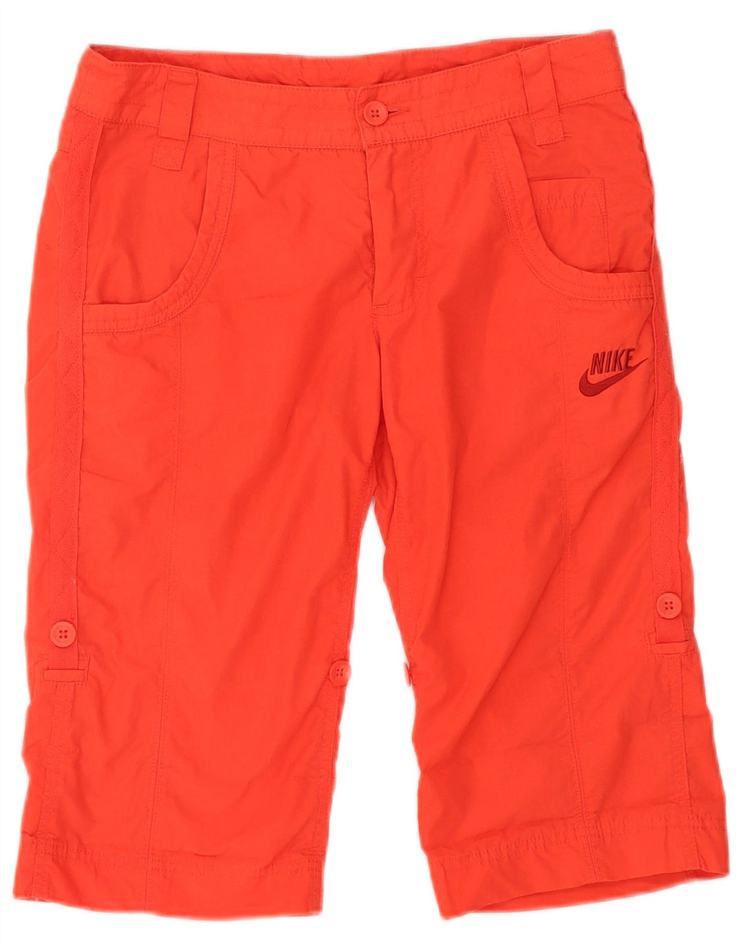 Nike Bermuda Femme UK 10 Small W30 Rouge Polyester