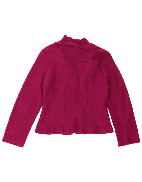 Fenn Wright Manson Veste blazer à 2 boutons pour femme UK 16 Grand rose floral