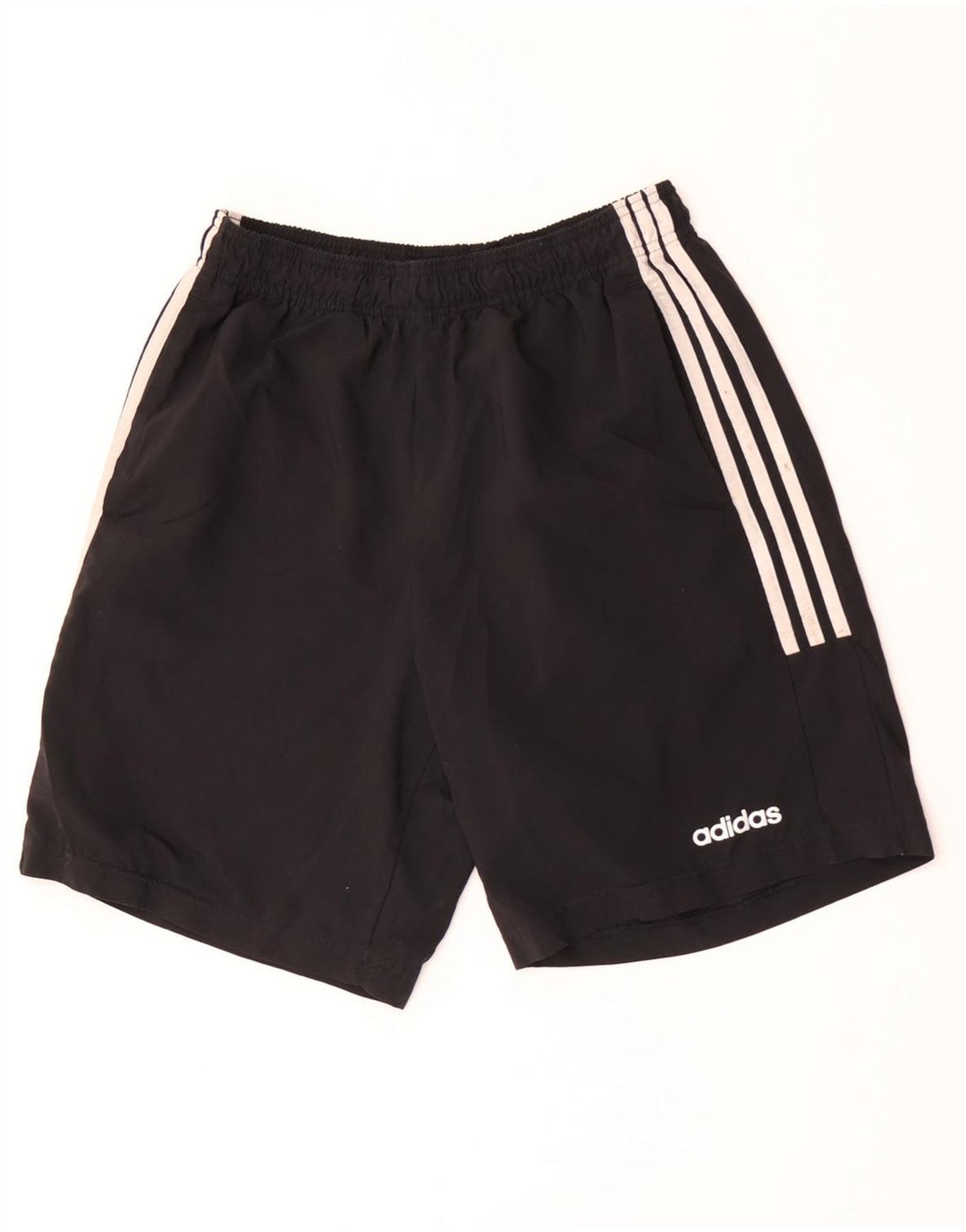 Adidas Short de sport pour homme UK 12 Medium Noir Polyester