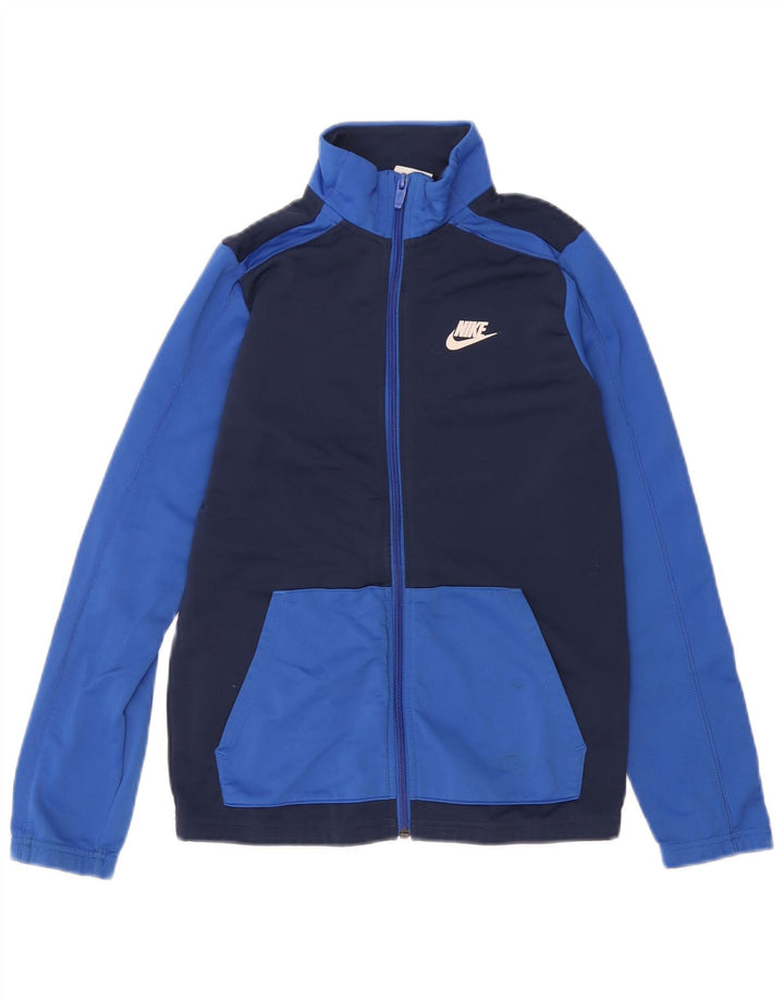 Nike Veste de survêtement pour garçon 12-13 ans Bleu marine Taille L