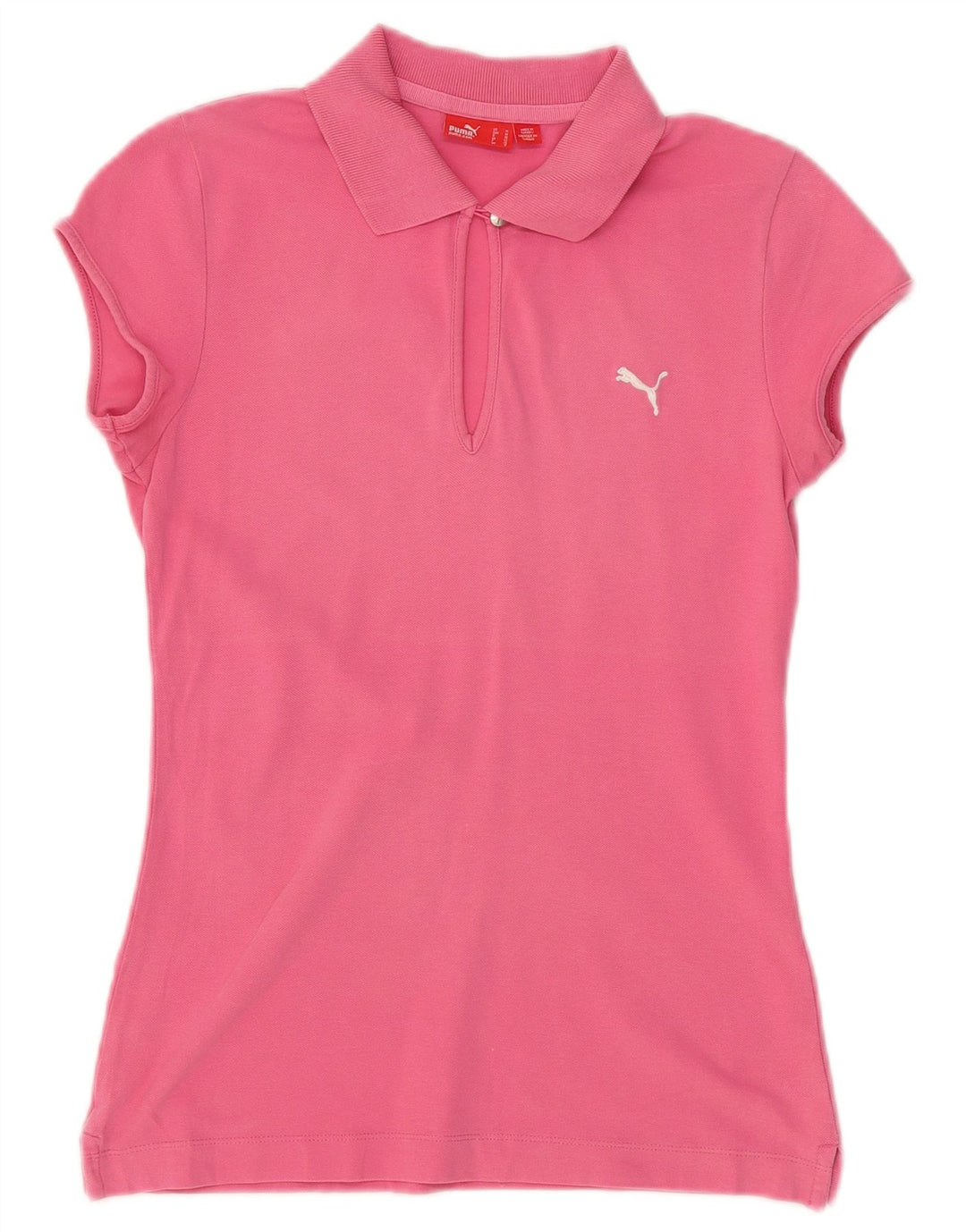 PUMA Polo Femme UK 12 Rose Moyen