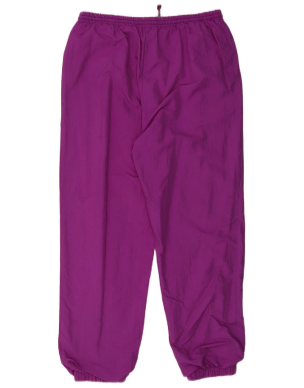 vintage Mens Survêtement Pantalon Joggers Moyen Violet