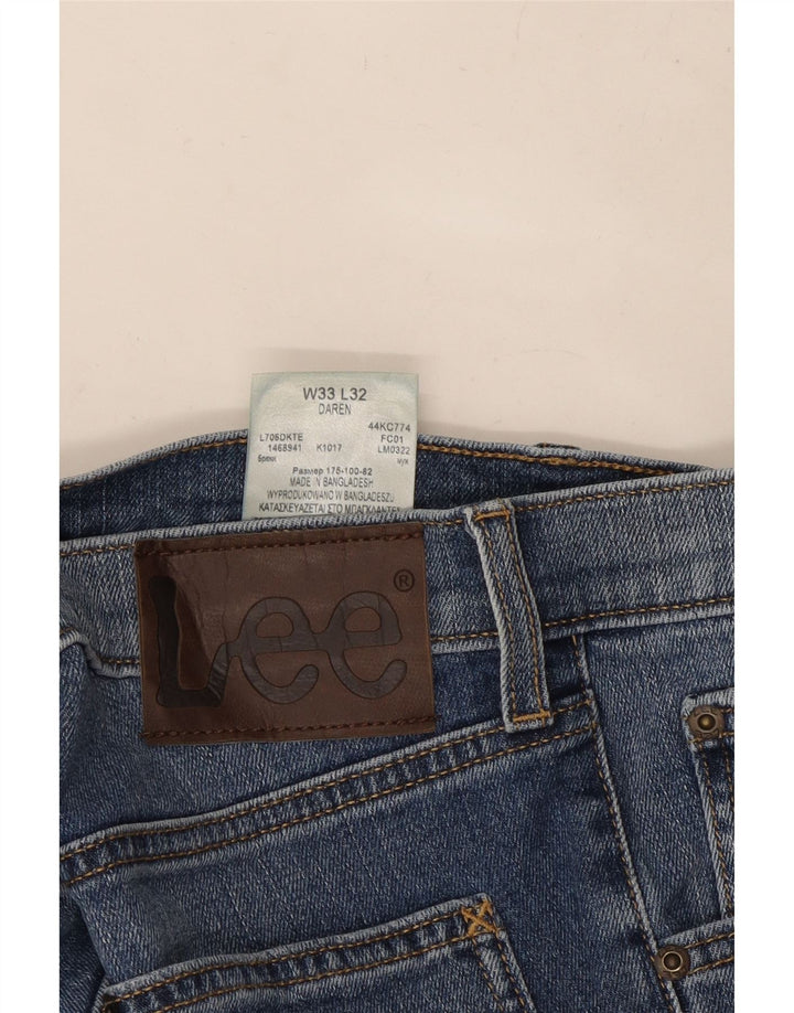 LEE Jean droit Daren femme W33 L32 bleu coton