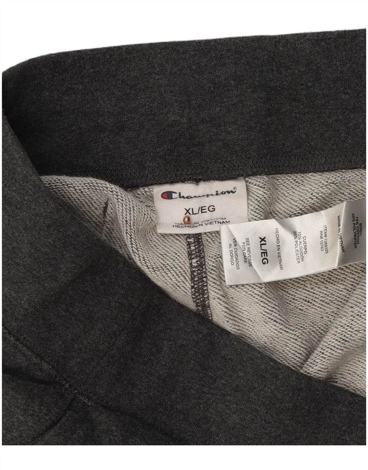 CHAMPION Mens Sport Shorts XL Grey Cotton