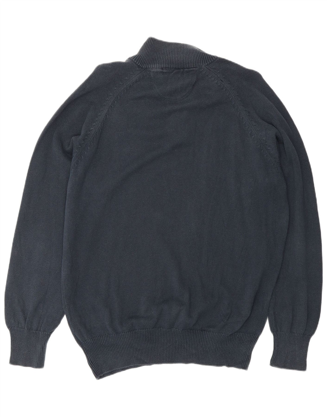 Slam Pull col zippé homme XL bleu marine coton