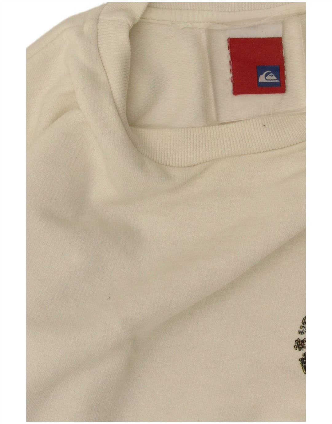 Quiksilver Sweat-shirt graphique pour garçon 11-12 ans Blanc