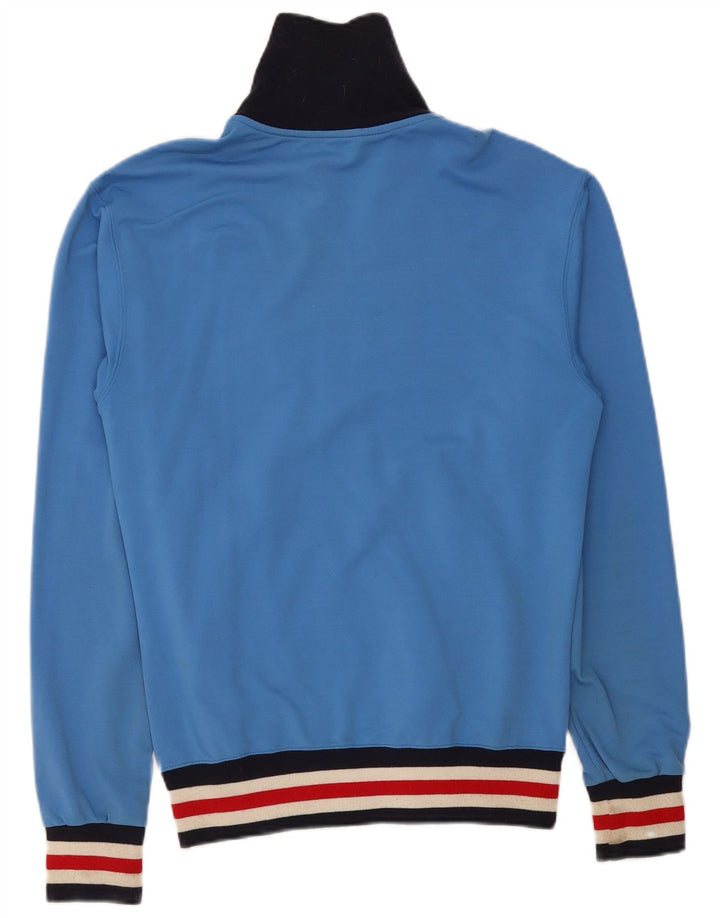 Converse Veste de survêtement graphique pour hommes, grand, bleu, colour block