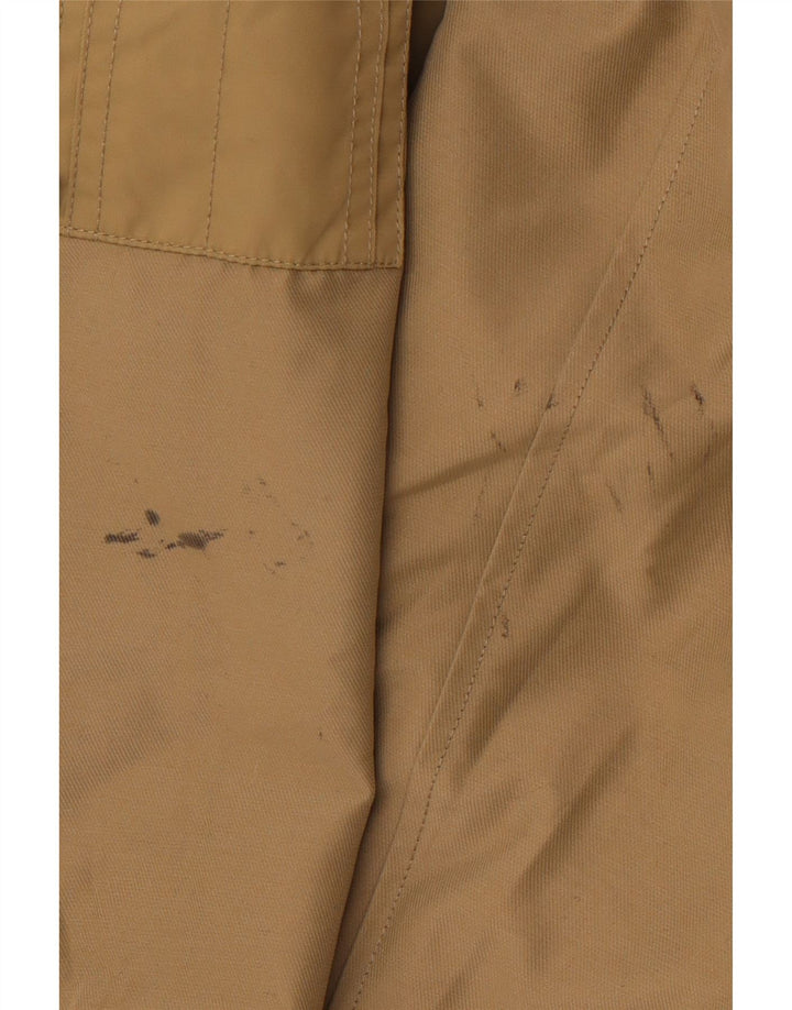 VANS Bomber Jacket Garçon 12-13 ans Large Kaki Nylon