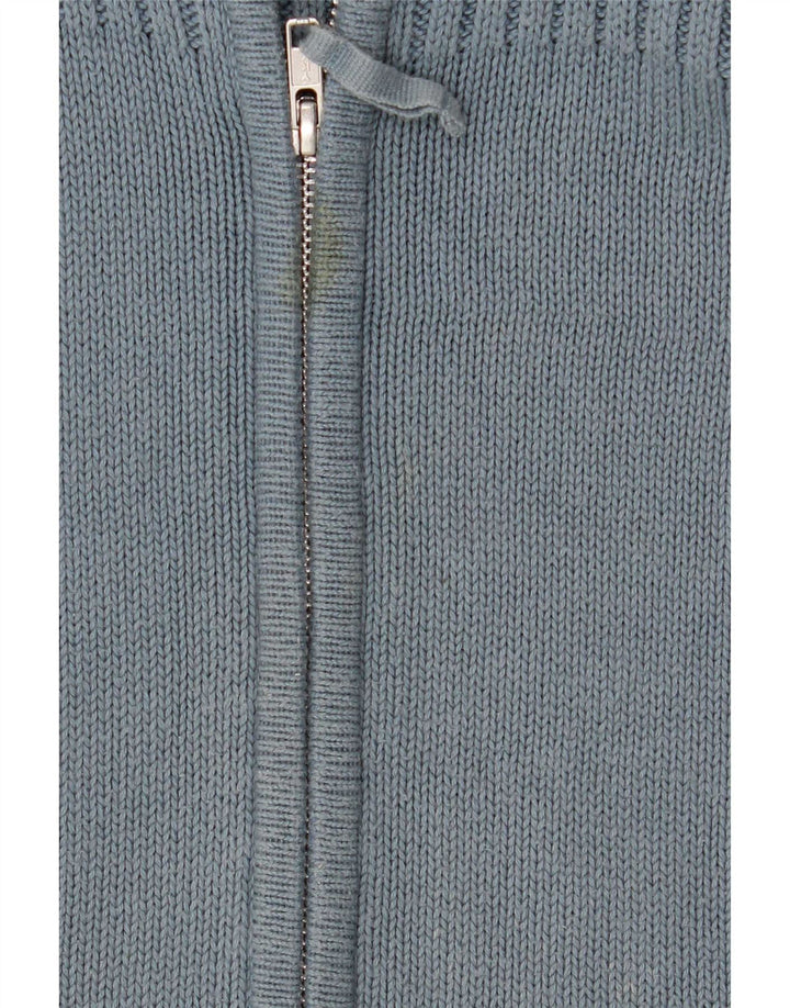 Marks & Spencer Pull Cardigan pour Femme UK 16 Grand Bleu Coton