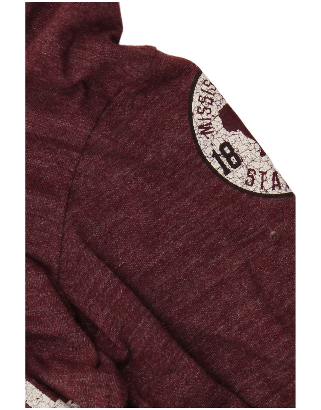 Adidas Haut graphique à manches longues pour homme Bordeaux moyen
