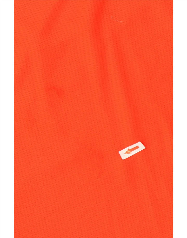 Adidas Hommes Climalite T-Shirt Haut Large Orange Polyester