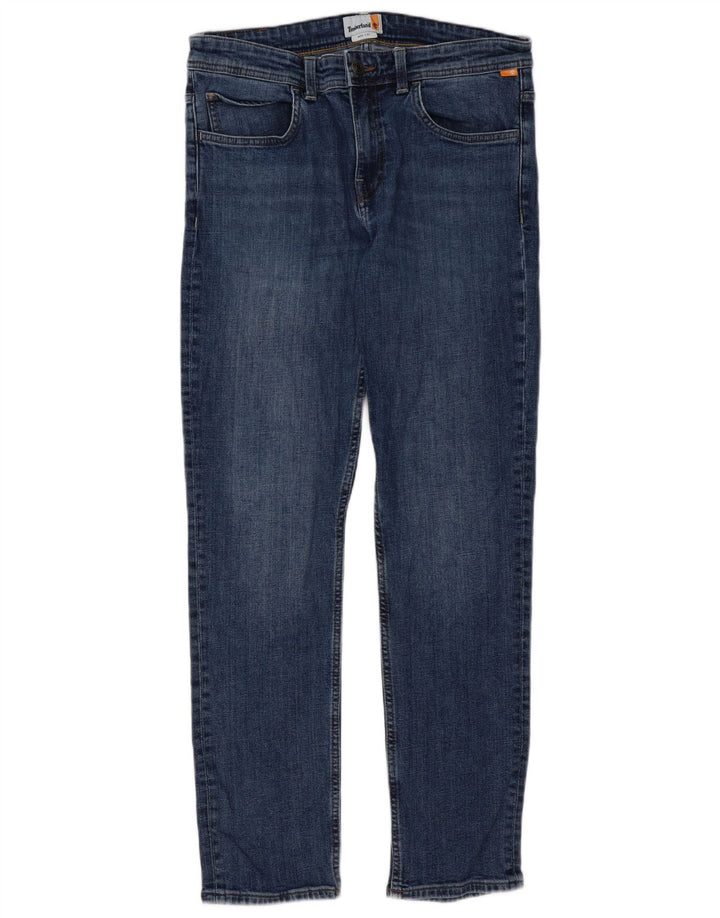 Timberland Jean Slim Homme W33 L32 Bleu Coton