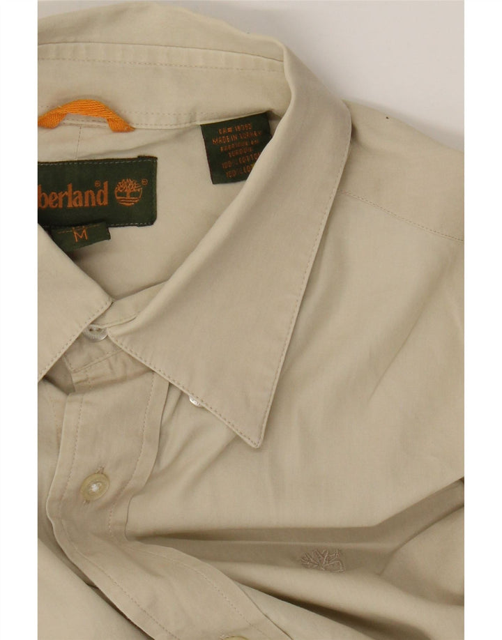 Timberland Chemise Homme Beige Moyen Coton